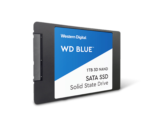 WD Blue 3D NAND 1TB Internal SSD - SATA III 6Gb/s 2.5"/7mm Solid State Drive - WDS100T2B0A