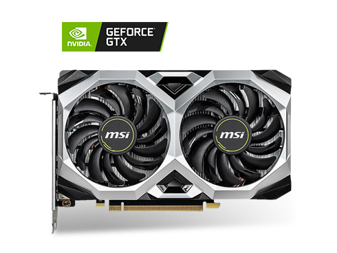 MSI GeForce GTX 1660 Ti 6GB GDDR6 PCI Express 3.0 x16 Video Card GTX 1660 TI VENTUS XS 6G OC