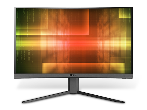 MSI Optix G24C4 24" (Actual size 23.6") 1920 x 1080 1ms (MPRT) 144Hz AMD FreeSync Anti-Flicker Low Blue Light Frameless Design Anti-Glare Backit LED Curved Gaming Monitor