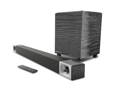 Refurbished: Klipsch Cinema 400 2.1 Sound Bar with 8" Wireless Subwoofer System