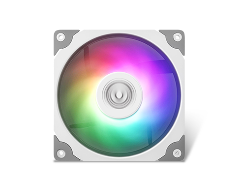 Vetroo V5 White CPU Air Cooler w/ 5 Heat Pipes 120mm PWM Processor 150W TDP Fan Intel LGA 1200 115X / AMD Ryzen AM4 Universal Socket w/Addressable RGB Sync