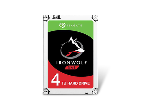 Seagate IronWolf 4TB NAS Hard Drive 5900 RPM 64MB Cache SATA 6.0Gb/s CMR 3.5" Internal HDD for RAID Network Attached Storage ST4000VN008
