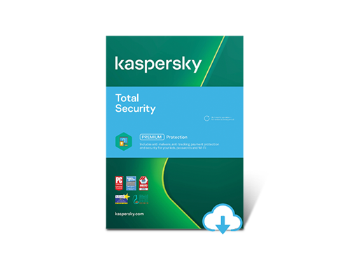 Kaspersky Total Security 2021 1 Year / 5 Devices - Download