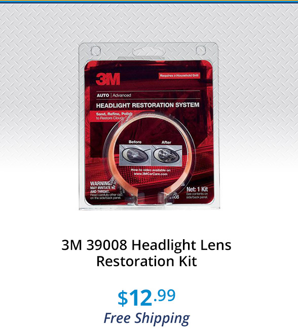 3M 39008 Headlight Lens Restoration Kit