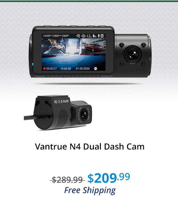 Vantrue N4 Dual Dash Cam