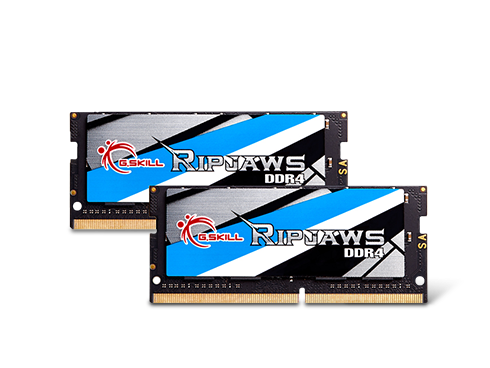 G.SKILL Ripjaws Series 32GB (2 x 16GB) 260-Pin DDR4 SO-DIMM DDR4 3200 (PC4 25600) Laptop Memory Model F4-3200C22D-32GRS