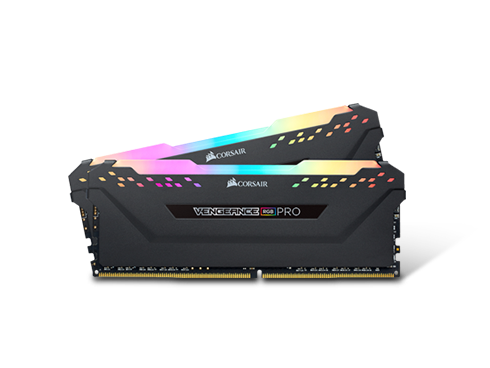 CORSAIR Vengeance RGB Pro 16GB (2 x 8GB) 288-Pin DDR4 DRAM DDR4 3200 (PC4 25600) Desktop Memory Model CMW16GX4M2C3200C16