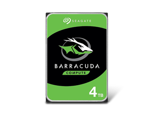 Seagate BarraCuda ST4000DM004 4TB 5400 RPM 256MB Cache SATA 6.0Gb/s 3.5" Hard Drives Bare Drive - OEM