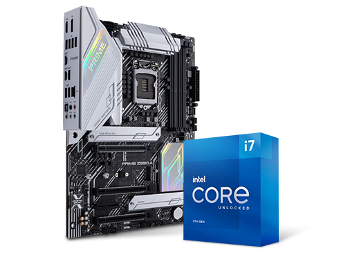 Intel Core i7-11700K Rocket Lake 8-Core Processor + ASUS PRIME Z590-A LGA 1200 Intel Z590 ATX Intel Motherboard
