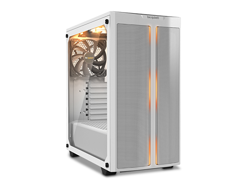 be quiet! Pure Base 500DX White, ATX Computer Case, ARGB, Mid Tower, Tempered Glass Window