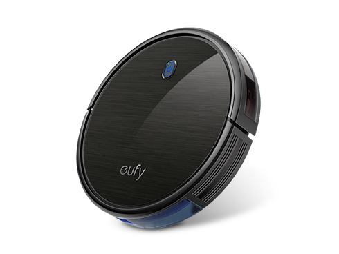 eufy Boost IQ RoboVac 11S (Slim), 1300Pa Strong Suction, Super Quiet, Self-Charging Robotic Vacuum Cleaner, Cleans Hard Floors to Medium-Pile Carpets (Black)