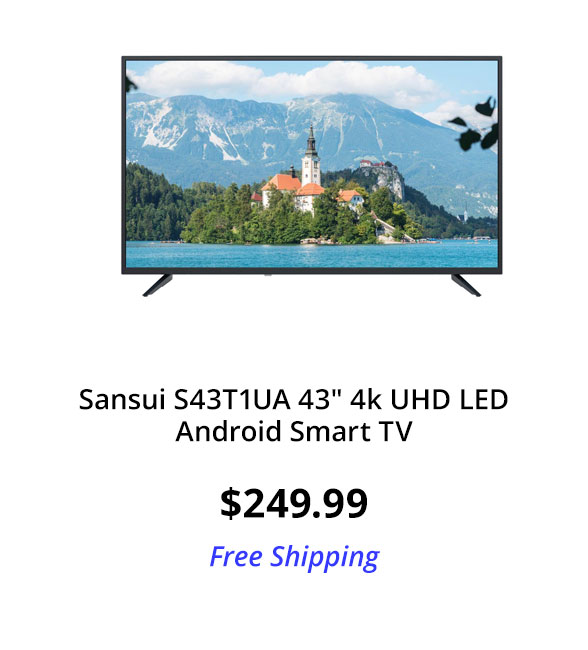 Sansui S43T1UA 43" 4k UHD LED Android Smart TV