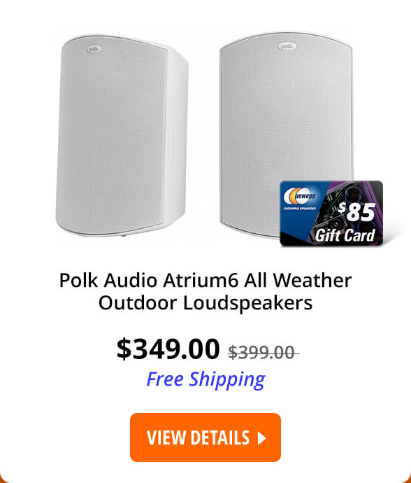 Polk Audio Atrium6 All Weather Outdoor Loudspeakers