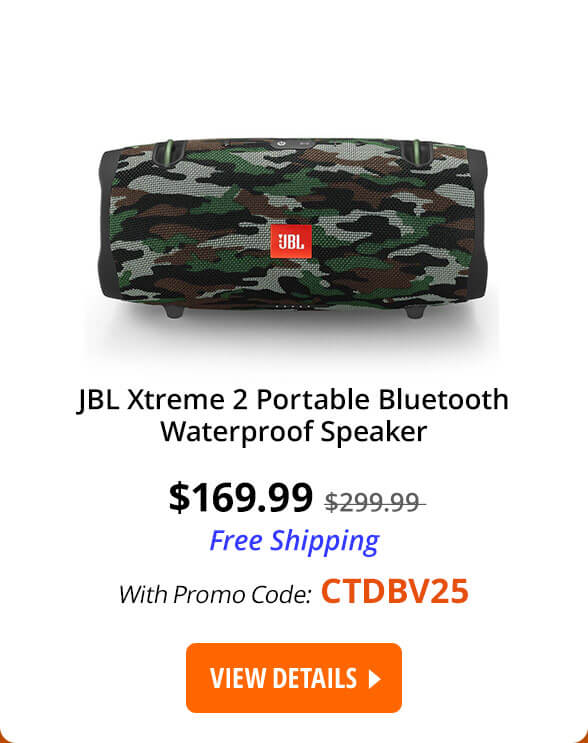 JBL Xtreme 2 Portable Bluetooth Waterproof Speaker