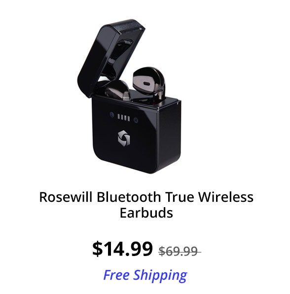 Rosewill Bluetooth True Wireless Earbuds