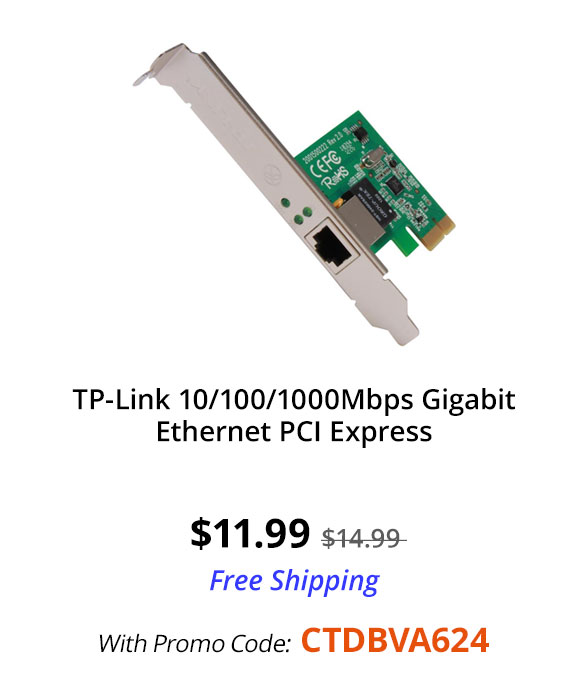 TP-Link 10/100/1000Mbps Gigabit Ethernet PCI Express