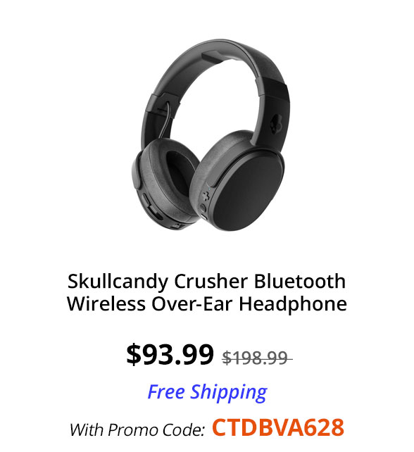 Skullcandy Crusher Bluetooth Wireless Over-Ear Headphone