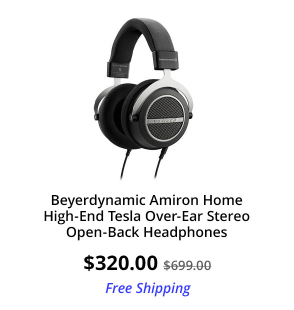 Beyerdynamic Amiron Home High-End Tesla Over-Ear Stereo Open-Back Headphones