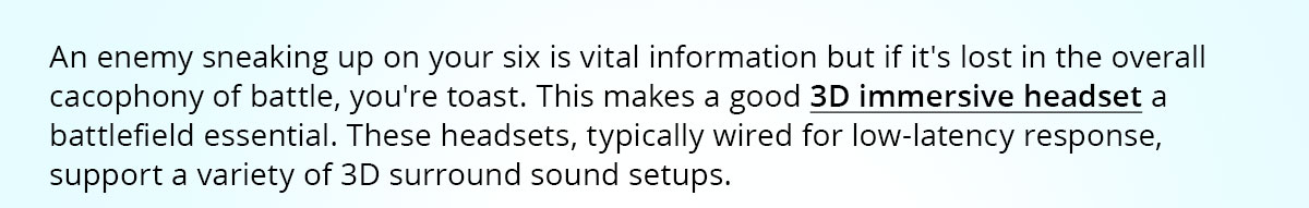 3D immersive headset 