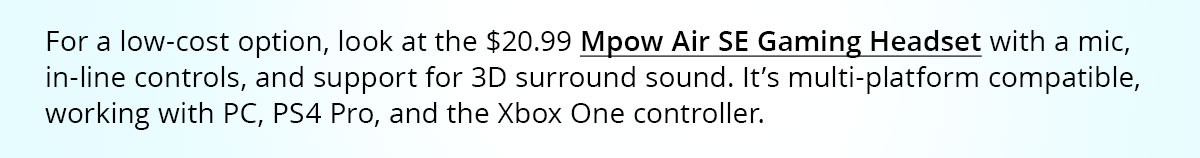 Mpow Air SE Gaming headset