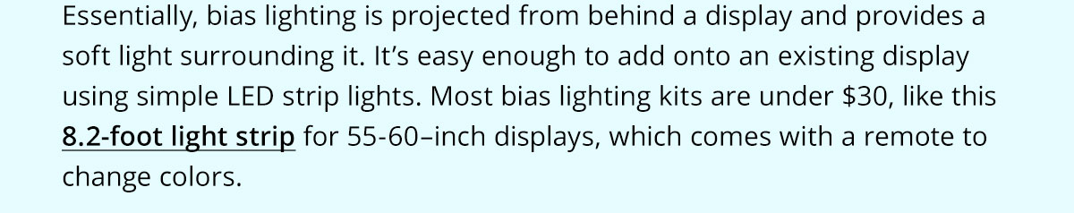  8.2-foot light strip