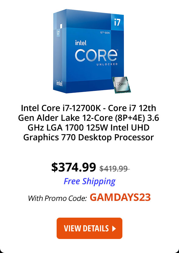 Intel Core i7-12700K - Core i7 12th Gen A