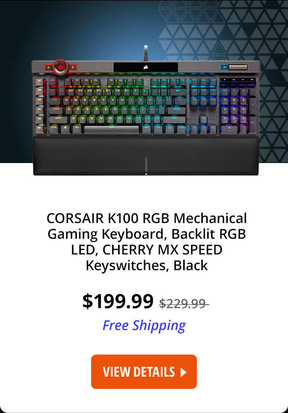 CORSAIR K100 RGB Mechanical Gaming Keyboard