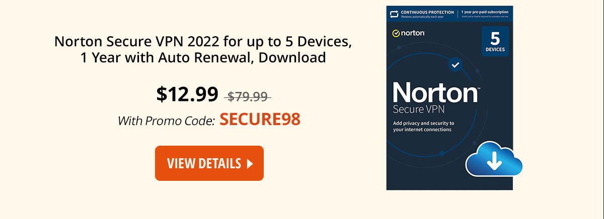 Norton Secure VPN 2022 