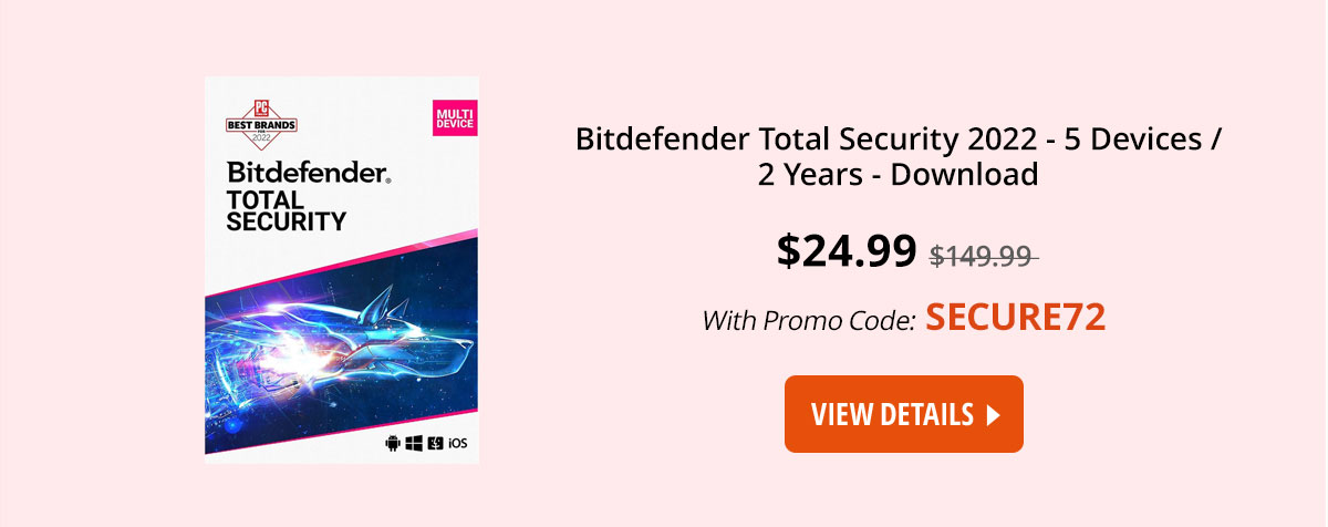 Bitdefender Total Security 2022
