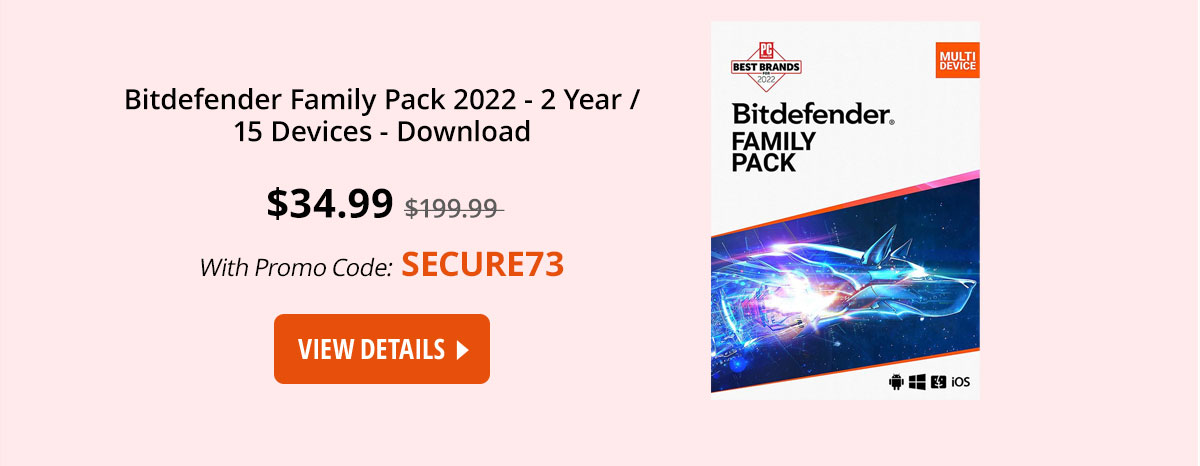 Bitdefender Family Pack 2022
