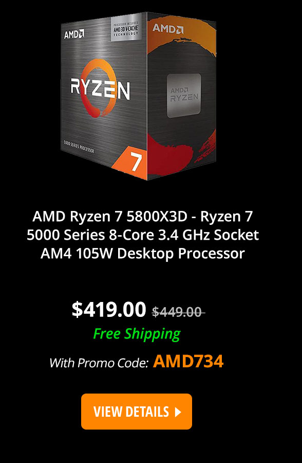 AMD Ryzen 7 5800X3D