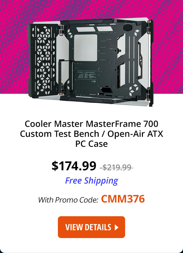 Cooler Master MasterFrame 700 Custom Test Bench / Open-Air ATX PC Case