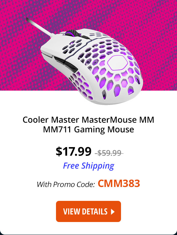 Cooler Master MasterMouse MM MM711 Gaming Mouse 