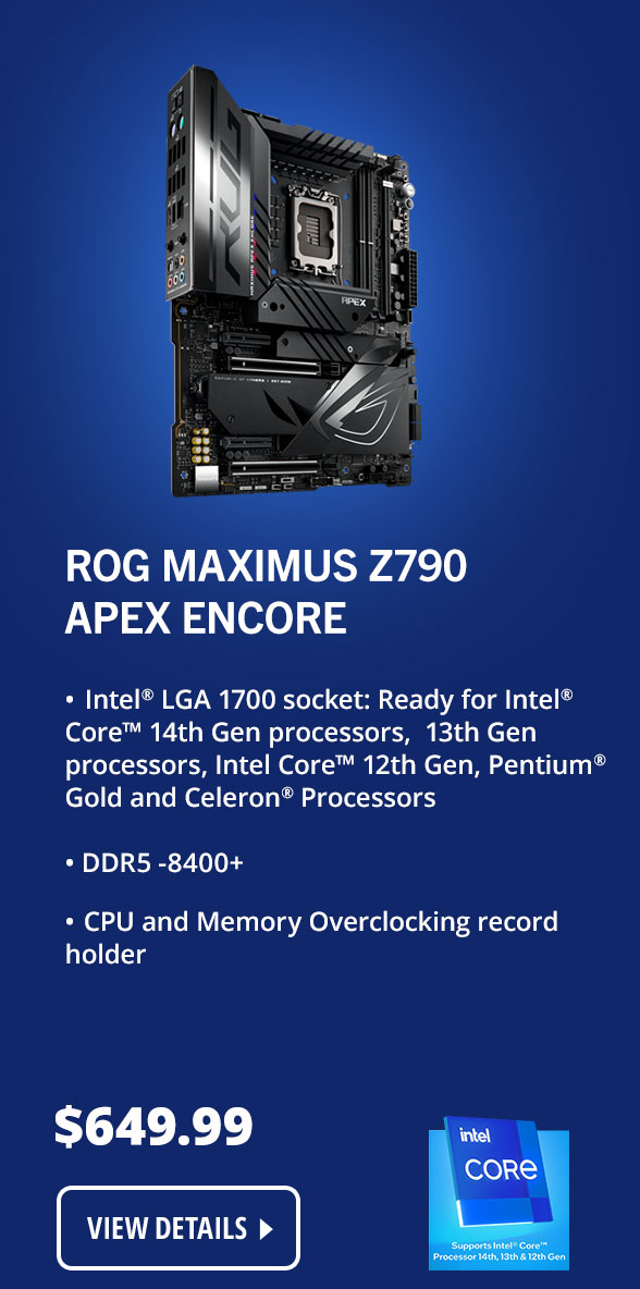 ROG MAXIMUS Z790 APEX ENCORE 