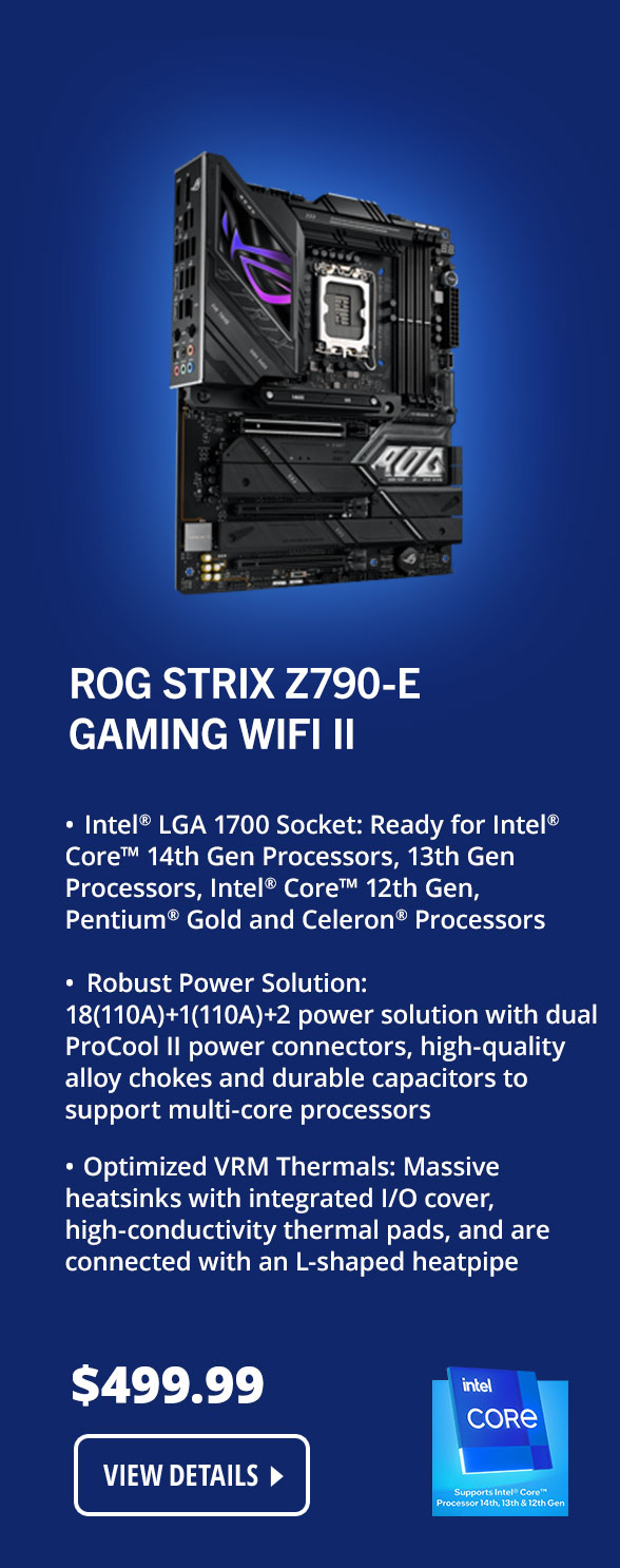 ROG STRIX Z790-E GAMING WIFI II