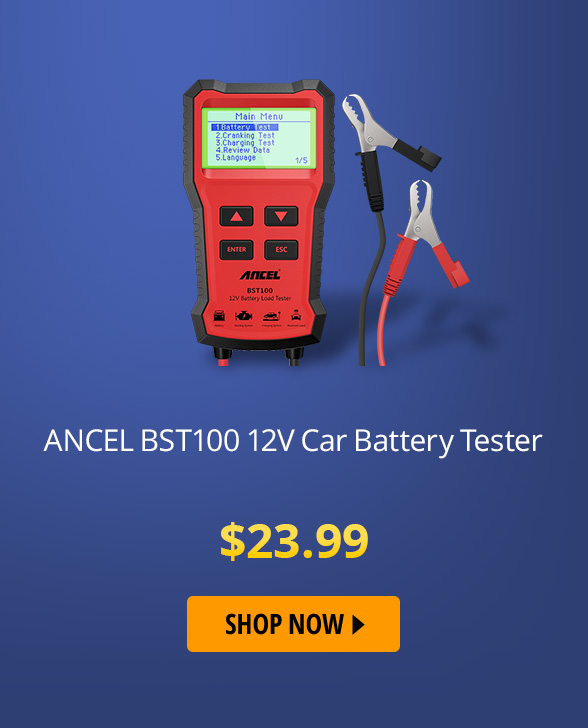 ANCEL BST100 12V Car Battery Tester