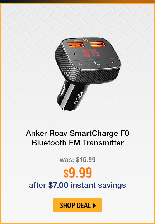 Anker Roav SmartCharge F0 Bluetooth FM Transmitter