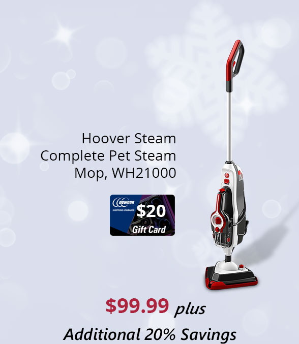 Hoover Steam Complete Pet Steam Mop, WH21000