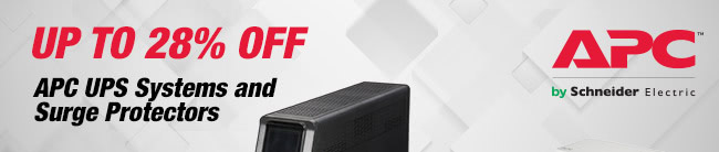 Up to 28% OFF -- APC UPS SYSTEMS AND SURGE PROTECTORS