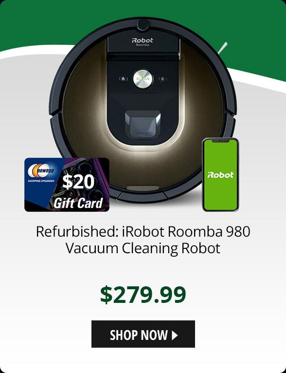 Refurbished: iRobot Roomba 980 Vacuum Cleaning Robot