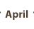 April