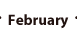 February