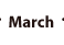 March