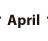 April