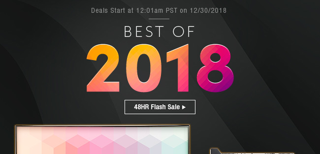 The Best of 2018 Flash Sale