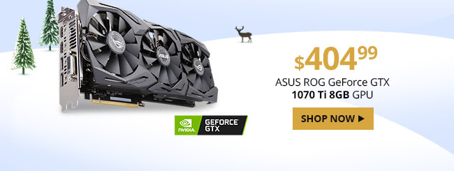 ASUS ROG GeForce GTX 1070 Ti 8GB GPU