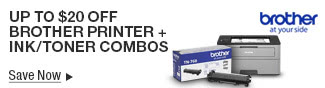 Brother - Up to $20 OFF Brother Printer + Ink/Toner Combos