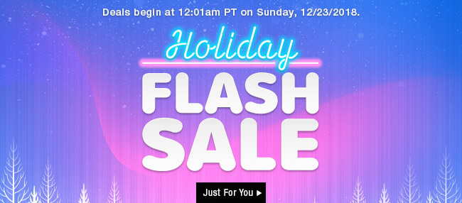 Holiday Flash Sale