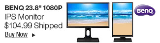 Newegg Flash - BenQ BL2423PT 23.8" 1080p IPS Monitor, 6ms(GTG), 20M:1 DCR, Height Adjustable