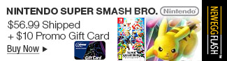 Newegg Flash - Nintendo Super Smash Bro.